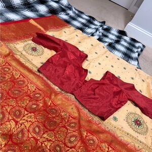 Indian wedding saree